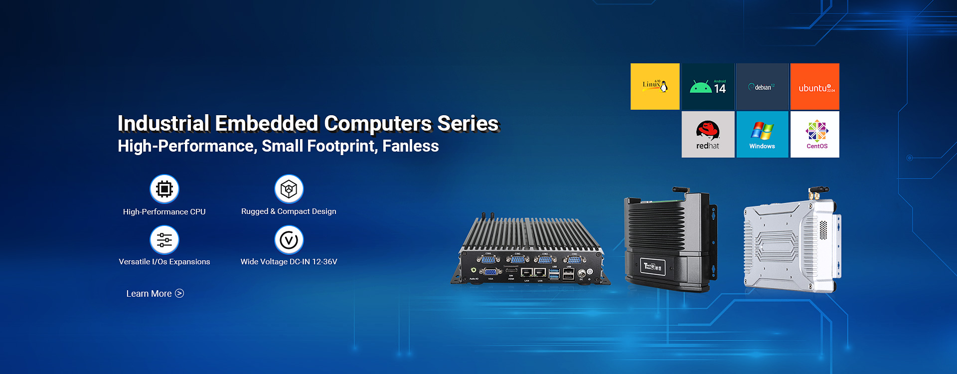 Industrial Fanless PC and Box PC