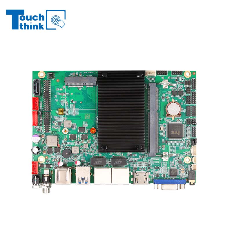 J1900 Industrial Fanless Mainboard with MINI PCIE Dual-LAN For Embedded System