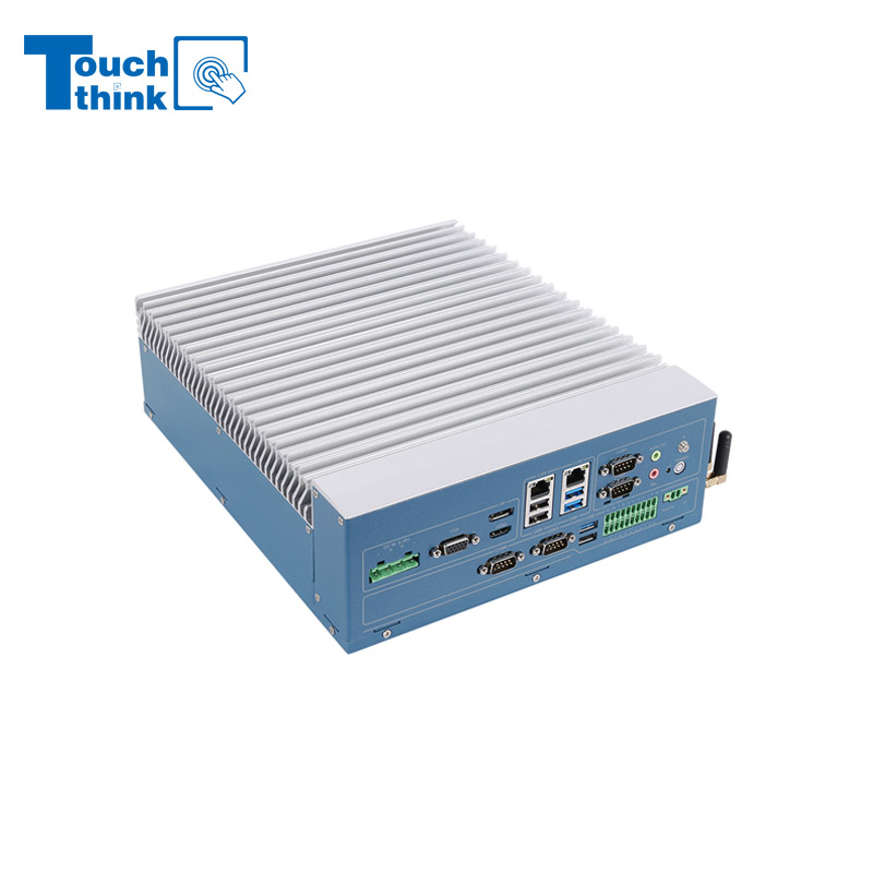 Fanless Industrial PC Edge AI Computer with i3/i5/i7/i9 CPU